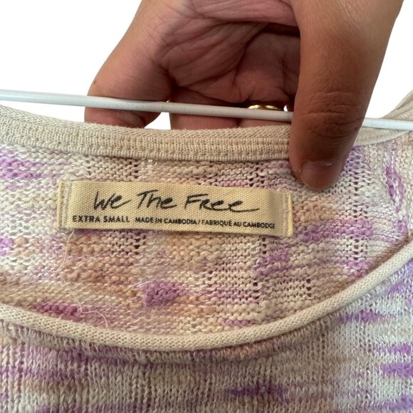 We The Free spaced out long sleeve knitted sweater size XS - Picture 5 of 5